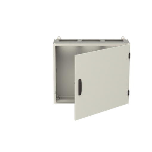 Wall-mounting cabinet, Rows 4, 650 mm x 800 mm x 275 mm, Isolated Class II, IP55
