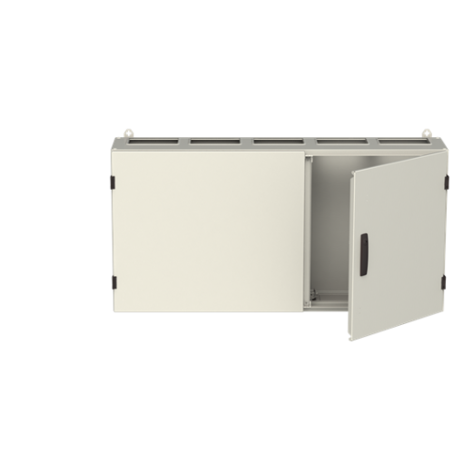 Wall-mounting cabinet, Rows 4, 650 mm x 1300 mm x 275 mm, Isolated Class II, IP55