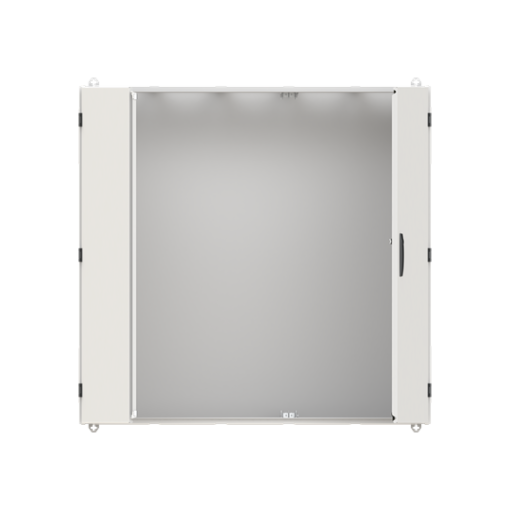 Wall-mounting cabinet, Rows 8, 1250 mm x 1300 mm x 350 mm, Isolated Class II, IP55