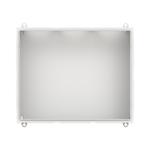 Wall-mounting cabinet, Rows 4, 650 mm x 800 mm x 225 mm, Grounded Class I, IP30