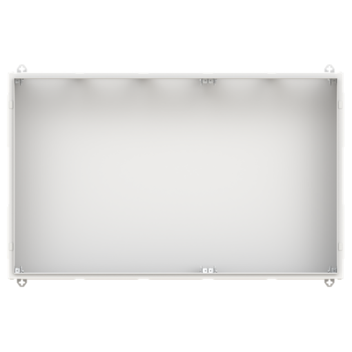 Wall-mounting cabinet, Rows 5, 800 mm x 1300 mm x 225 mm, Isolated Class II, IP30
