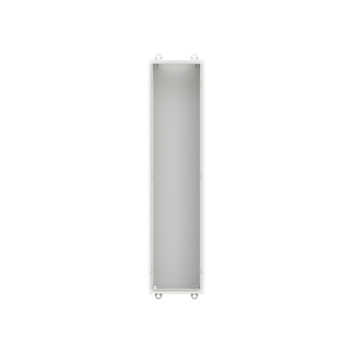 Wall-mounting cabinet, Rows 8, 1250 mm x 300 mm x 225 mm, Isolated Class II, IP30