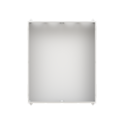 Wall-mounting cabinet, Rows 8, 1250 mm x 1050 mm x 350 mm, Isolated Class II, IP30