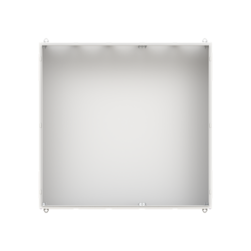 Wall-mounting cabinet, Rows 8, 1250 mm x 1300 mm x 350 mm, Isolated Class II, IP30