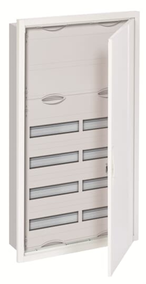 U Compact distribution board, Flush mounting, 96 SU, Isolated Class II, IP31, Rows 6, 984 mm x 560 mm x 120 mm