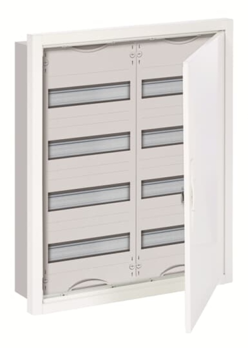U Compact distribution board, Flush mounting, 96 SU, Isolated Class II, IP31, Rows 4, 684 mm x 560 mm x 120 mm