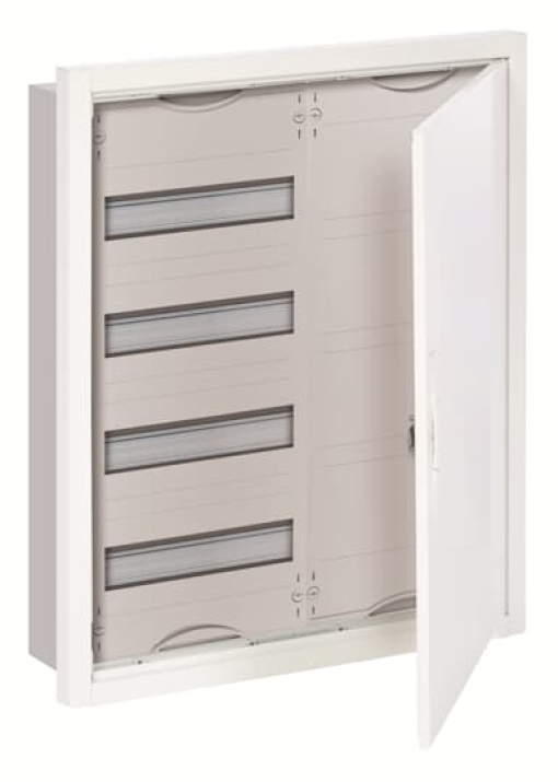U Compact distribution board, Flush mounting, 48 SU, Isolated Class II, IP31, Rows 4, 684 mm x 560 mm x 120 mm