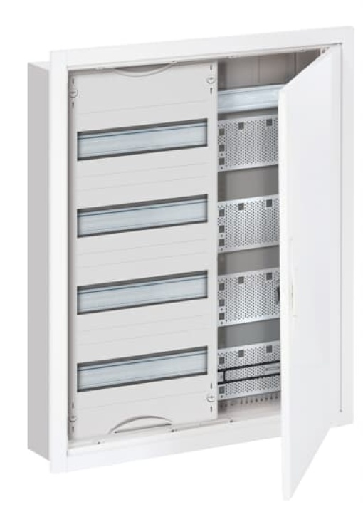 U42MM U Compact distribution board, Flush mounting, 48 SU, Isolated Class II, IP31, Field Width 2, Rows 4, 684 mm x 560 mm x 120 mm