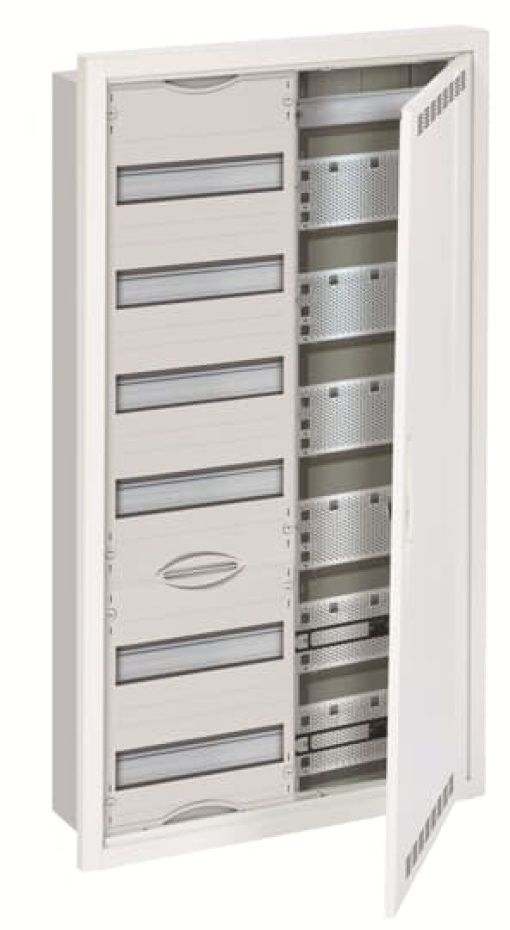 U62MML U Compact distribution board, Flush mounting, 72 SU, Isolated Class II, IP30, Field Width 2, Rows 6, 984 mm x 560 mm x 120 mm