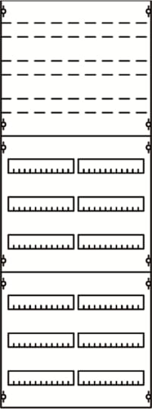 DIN rail devices and DIN rail terminals 1350 mm x 500 mm x 120 mm  6  5