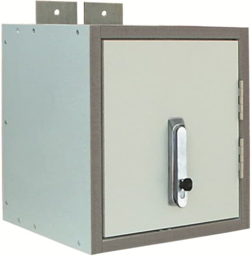 Fire resistance  wall cabinet Rows 4 682 mm x 582 mm x 205 mm Isolated Class II IP41