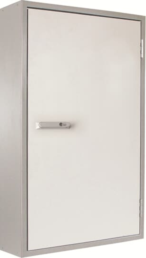 Fire resistance  wall cabinet Rows 6 982 mm x 582 mm x 205 mm Isolated Class II IP41