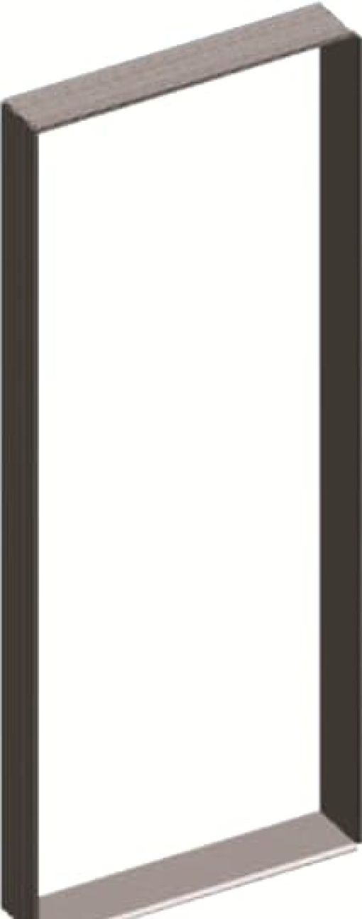 Touch guard, 1800 mm x 750 mm x 155 mm