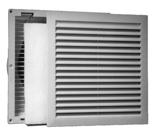 RZF400     Filtering Fan 205 x 205 mm 250 mm x 250 mm x 120 mm