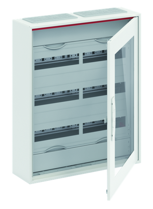 ComfortLine Compact distribution board Surface mounting 72 SU Isolated Class II IP44 Rows 3 650 mm x 550 mm x 160 mm