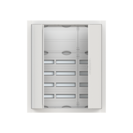 ComfortLine Compact distribution board, Flush mounting, 144 SU, Isolated Class II, IP30, Rows 64, 1014 mm x 865 mm x 125 mm