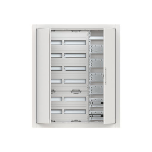 ComfortLine Compact distribution board, Flush mounting, 144 SU, Isolated Class II, IP30, Rows 6, 1014 mm x 865 mm x 125 mm