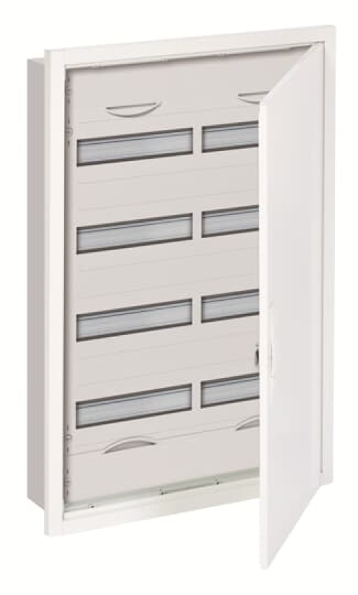 U Compact distribution board, Flush mounting, 96 SU, Isolated Class II, IP31, Rows 4, 834 mm x 560 mm x 120 mm