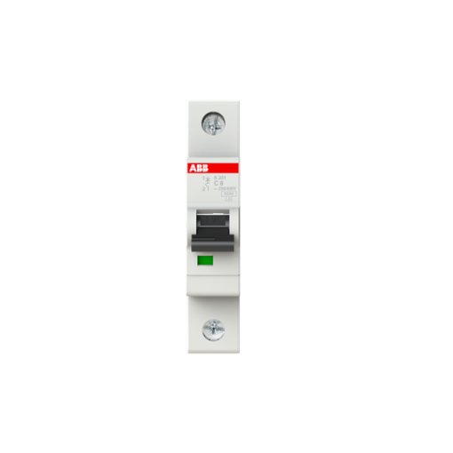 Miniature Circuit Breaker - S200 - 1P - 8 A - C