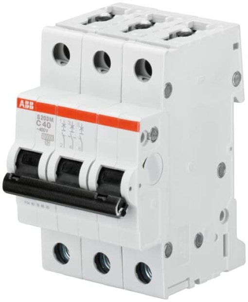 Miniature Circuit Breaker  S200M  3P  16 A  K