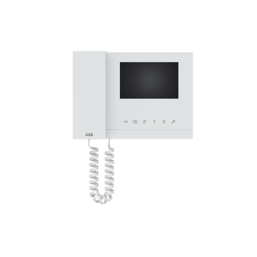 M22302W02 43 Colour video handset indoor stationWhite