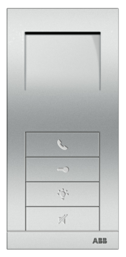 Audio Indoor Station Handsfree, silver