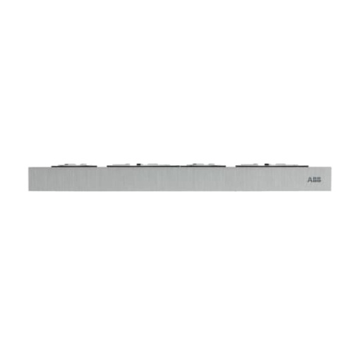 End strip,size 2x, aluminum, aluminium