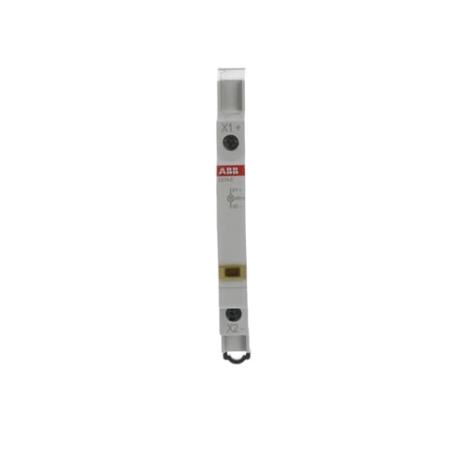 Indicator Light, 16 A, 12 ... 48 V, 1LED, Yellow, MW 0.5