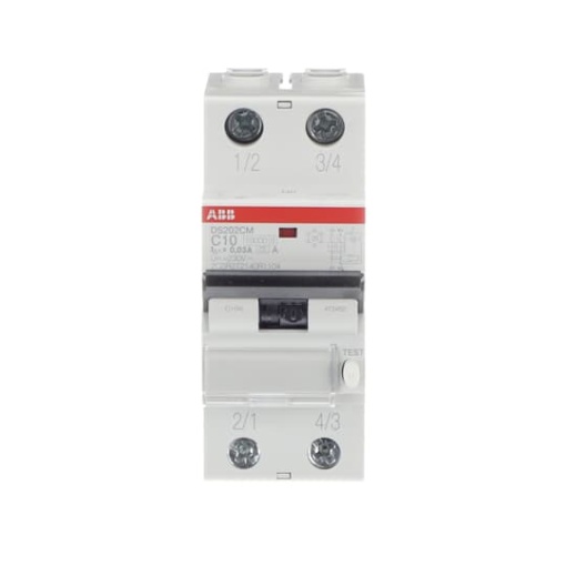 DS202C M C10 A30 Residual Current Circuit Breaker with Overcurrent Protection