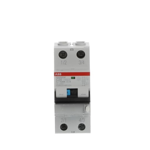DS202C M C20 A30 Residual Current Circuit Breaker with Overcurrent Protection