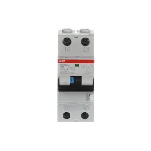 DS202C M C6 A300 Residual Current Circuit Breaker with Overcurrent Protection