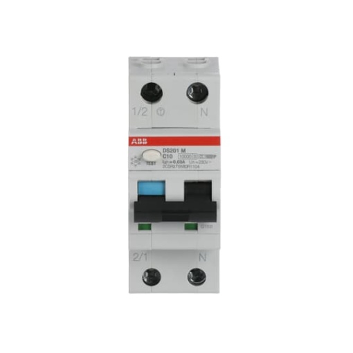 Residual Current Circuit Breaker with Overcurrent Protection
