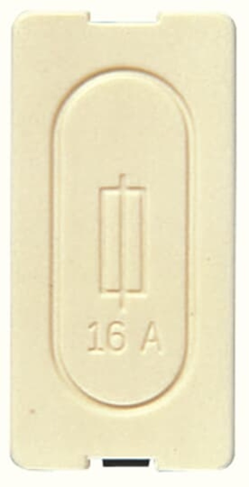 Fuse holder 1 pole 250 V Ivory - Stylo