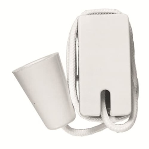 Pulcord pushbutton Cord switch Push button Alpin White  Stylo