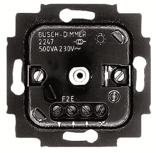 Rotary dimmer RL 20500 W Turn button 230230 V