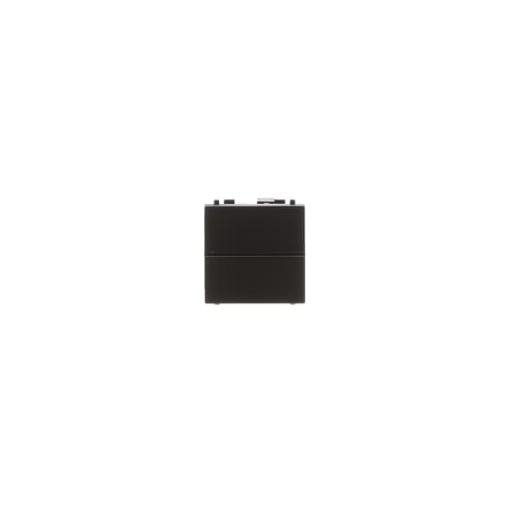 Pushbutton Without imprint Single push button 1P pole 1NO 0NC 1CO Anthracite  Zenit