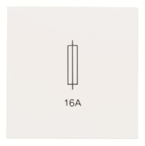 Fuse holder 1P pole 250 V White - Zenit