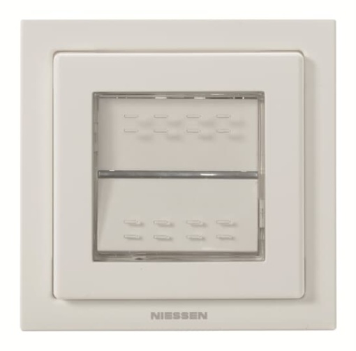Pushbutton Without imprint Single push button 1P pole 1NO 0NC 1CO White  Zenit