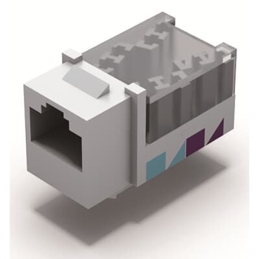 Keystone connector RJ45 Cat6 female Plug - CEM