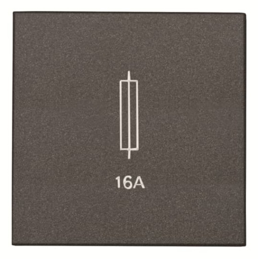 Fuse holder 1P pole 250 V Anthracite - Zenit