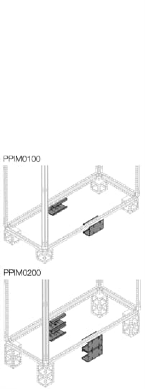 4 GALV.SHEET INTERM. PLINTHS  H200MM