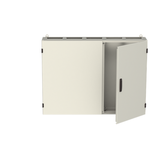 Wall-mounting cabinet, Rows 6, 950 mm x 1300 mm x 275 mm, Isolated Class II, IP55