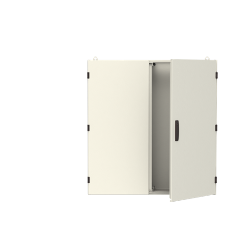 Wall-mounting cabinet, Rows 7, 1100 mm x 1050 mm x 275 mm, Isolated Class II, IP55