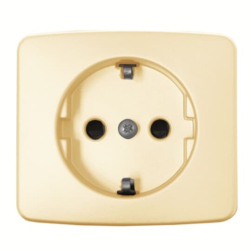 Cover socket outlet Socket outlet Central cover plate Ivory  - Arco