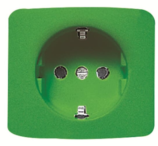 Cover socket outlet Without imprint Socket outlet Green  - Arco