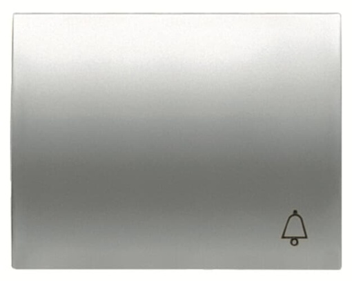 Rocker push button Symbol "bell" for Switchpush button, Single rocker Titanium - Olas