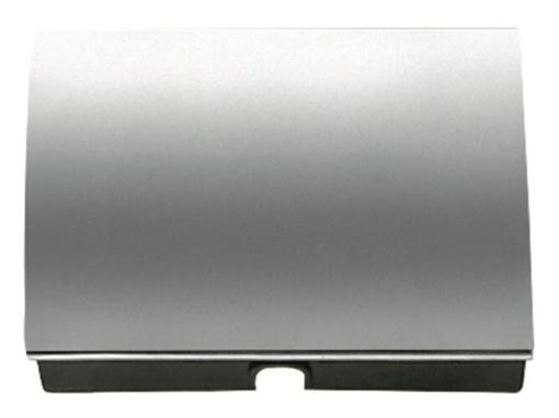 Cover flex outlet Cable outlet with Without imprint Titanium - Olas