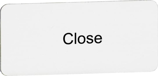 MA6-1132 Legend Plate