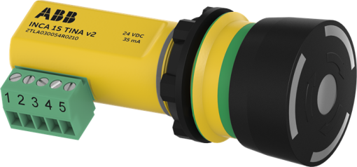 INCA 1S Tina v2 Safety stop button