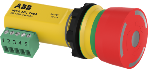 Inca 1 EC Tina Emergency stop button